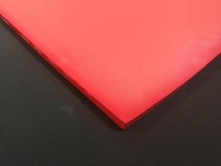 PE polietilén EVA hab tábla, piros, szerszám fiók betéthez 2000x1000x20mm